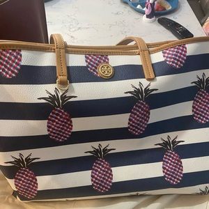 Tory Burch pineapple tote